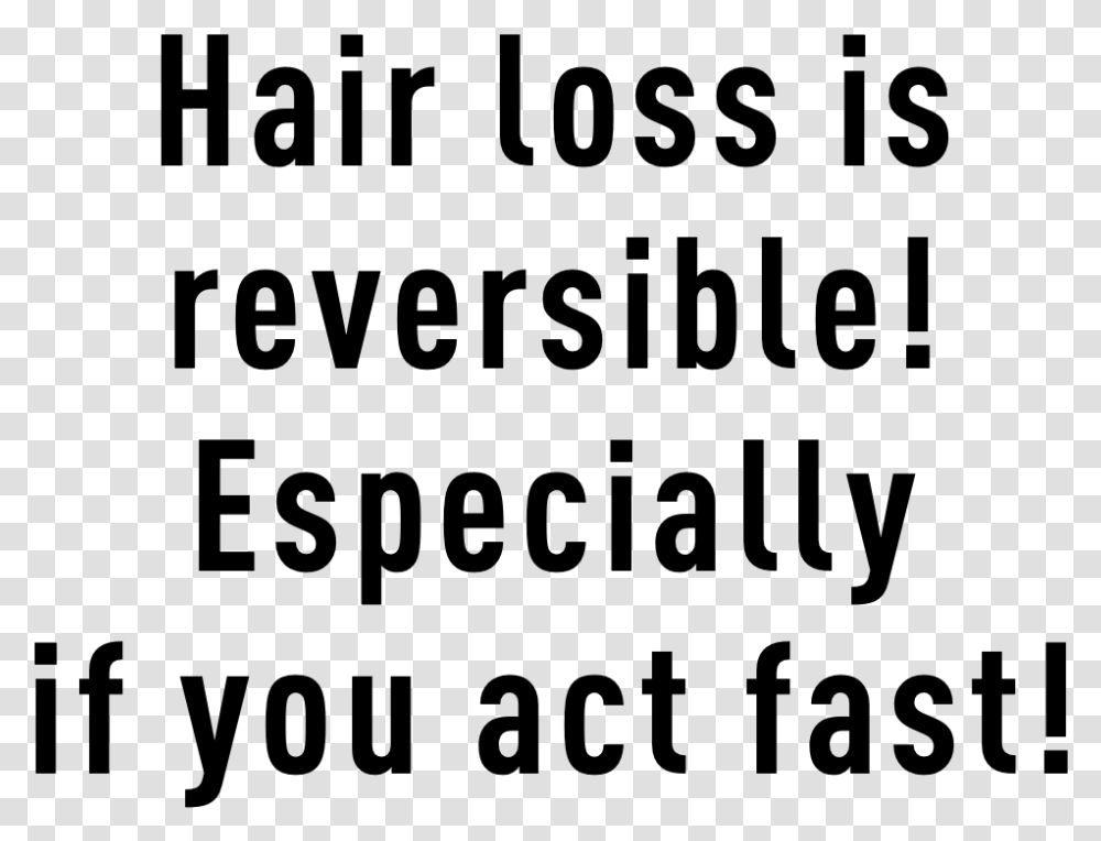 Hair Loss Is Reversible Especially If You Act Fast, Gray, World Of Warcraft Transparent Png