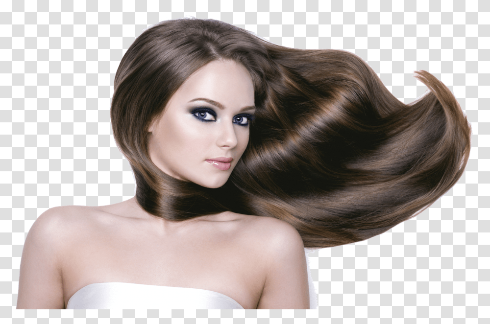 Hair Model Women With Beautiful Hair, Person, Face, Female Transparent Png
