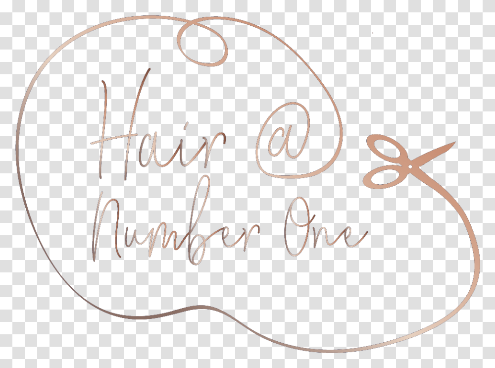 Hair Number One Hairdresser Islip Logo Handwriting, Calligraphy, Label, Signature Transparent Png