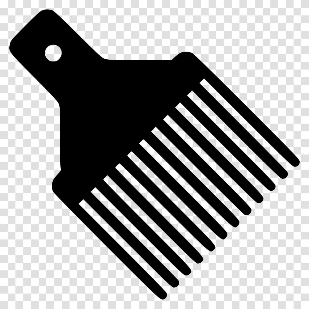 Hair Pick Hairdresser, Comb Transparent Png