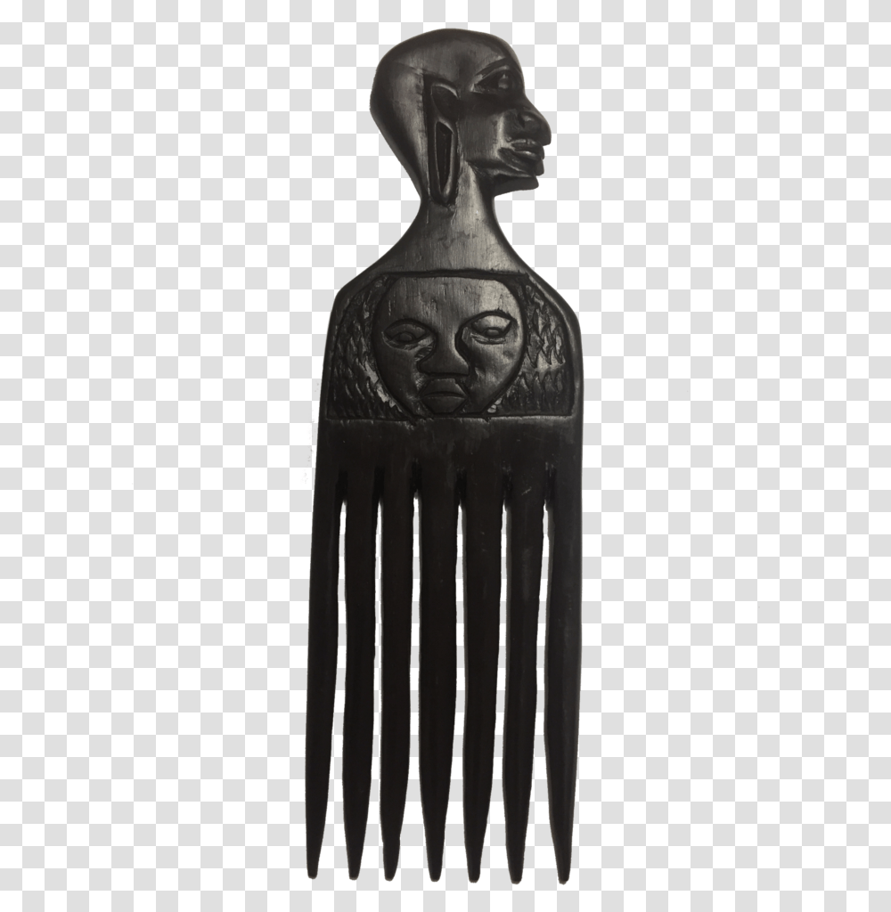 Hair Pick Statue, Comb Transparent Png