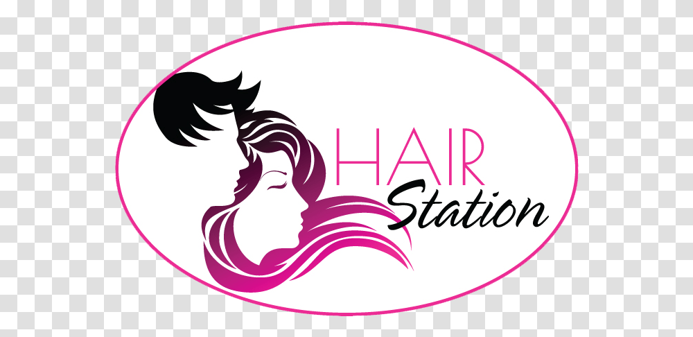 Hair Salon Logo Picture Family Hair Salon Logo, Label, Text, Symbol, Sticker Transparent Png