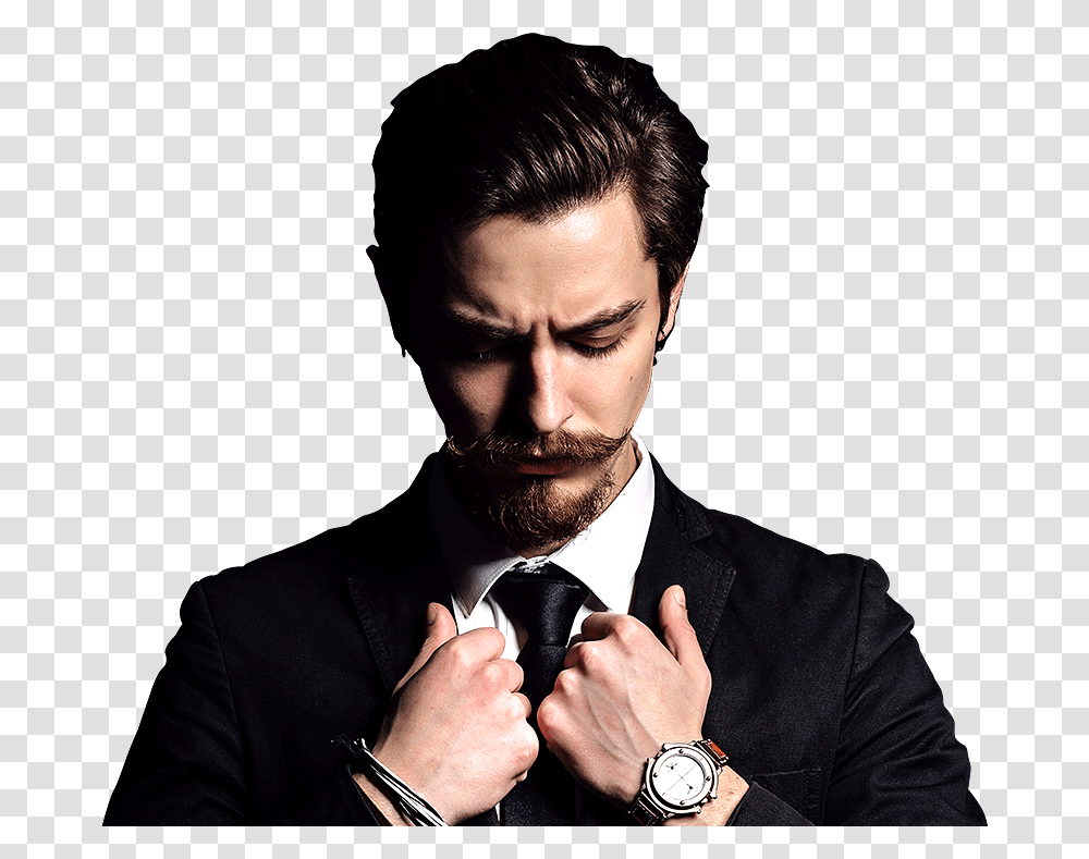 Hair Salon Nyc Hines And Harley, Person, Wristwatch, Tie, Accessories Transparent Png