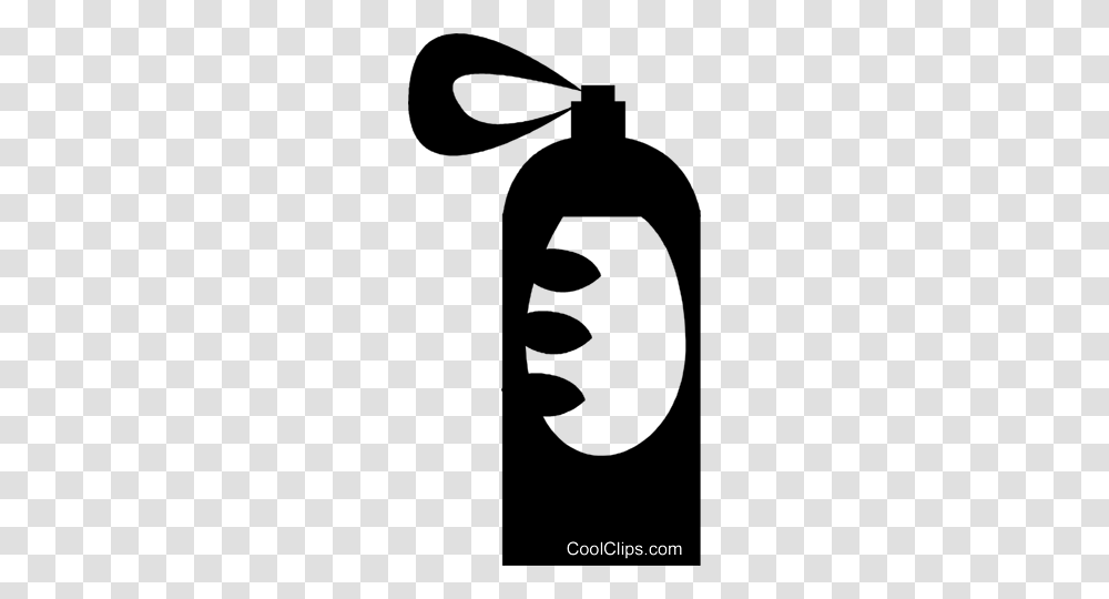 Hair Spray Royalty Free Vector Clip Art Illustration, Hand, Stencil, Alphabet Transparent Png