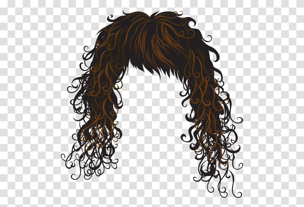 Hair Styles Curly Hair Wig Clipart, Hound, Dog, Pet, Canine Transparent Png