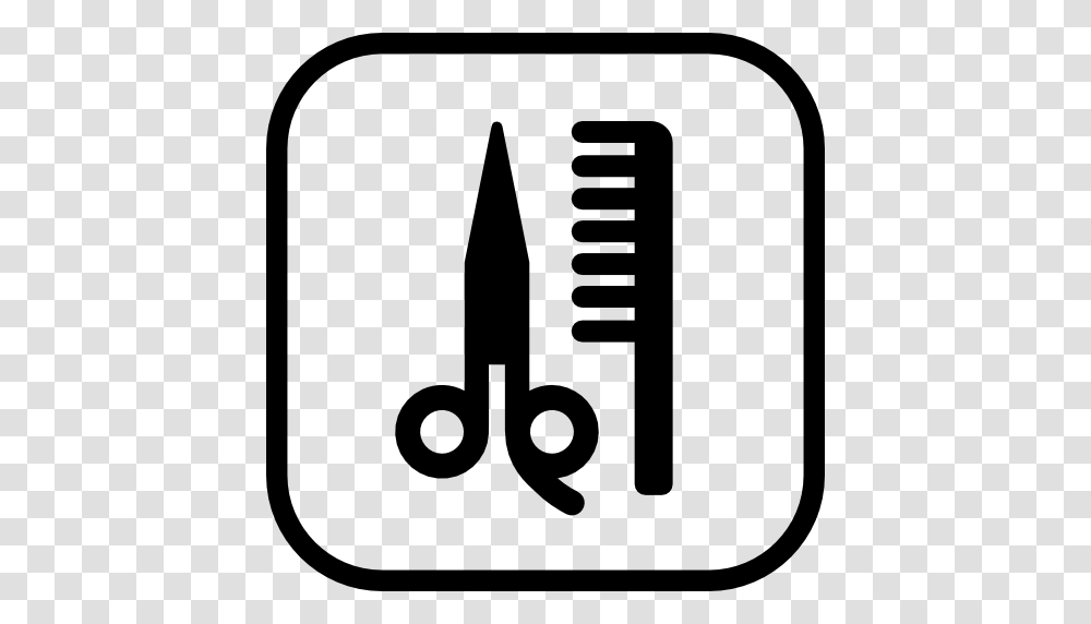 Hair Styling Icon, Logo, Trademark, Stencil Transparent Png