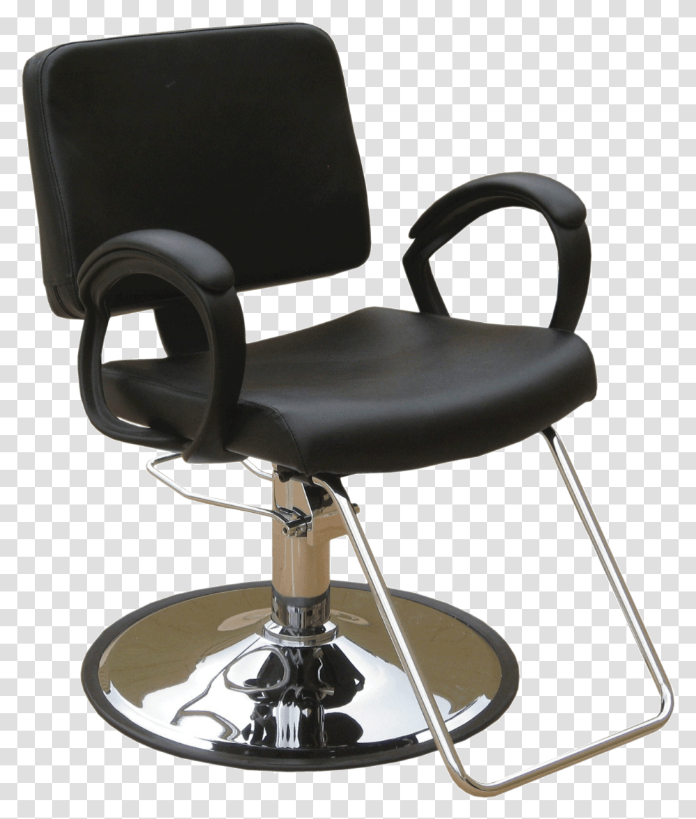 Hair Stylist Chair Hair Salon Chair, Furniture, Cushion, Armchair, Tabletop Transparent Png