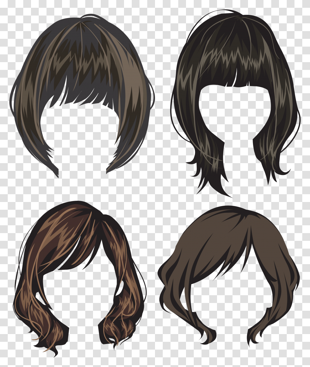 Hair Wig Hair Wig Drawing, Painting, Art, Face, Photography Transparent Png