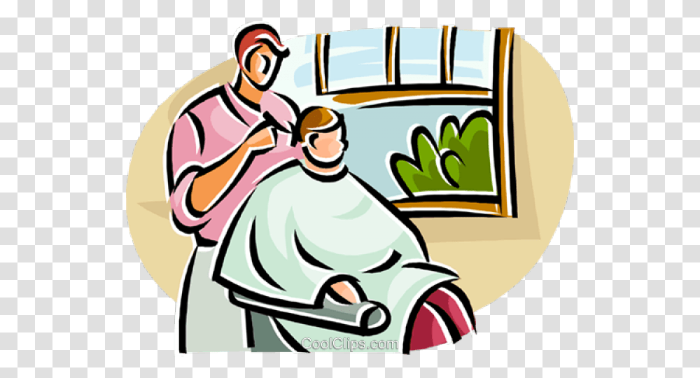 Haircut Clipart Female Barber, Worker, Duel, Washing, Sport Transparent Png