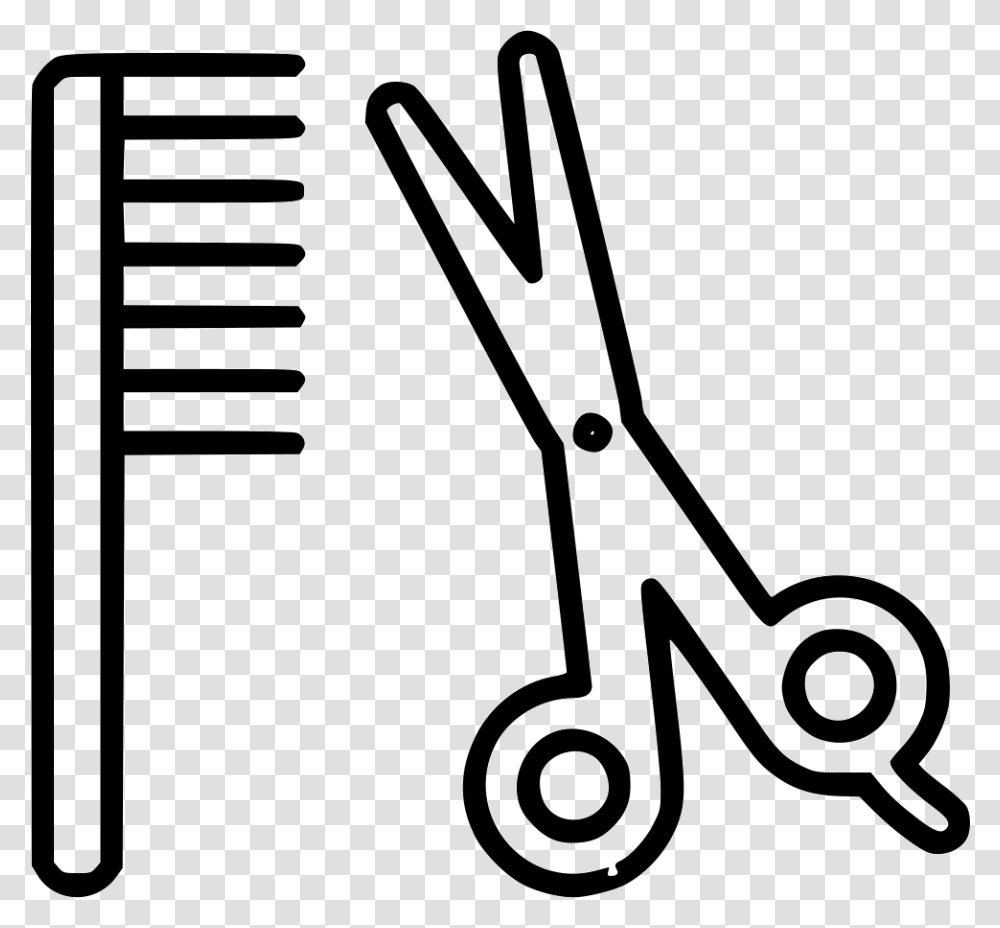 Haircut Stylist Scissors Hairdresser Icon Free Download, Blade, Weapon, Weaponry Transparent Png