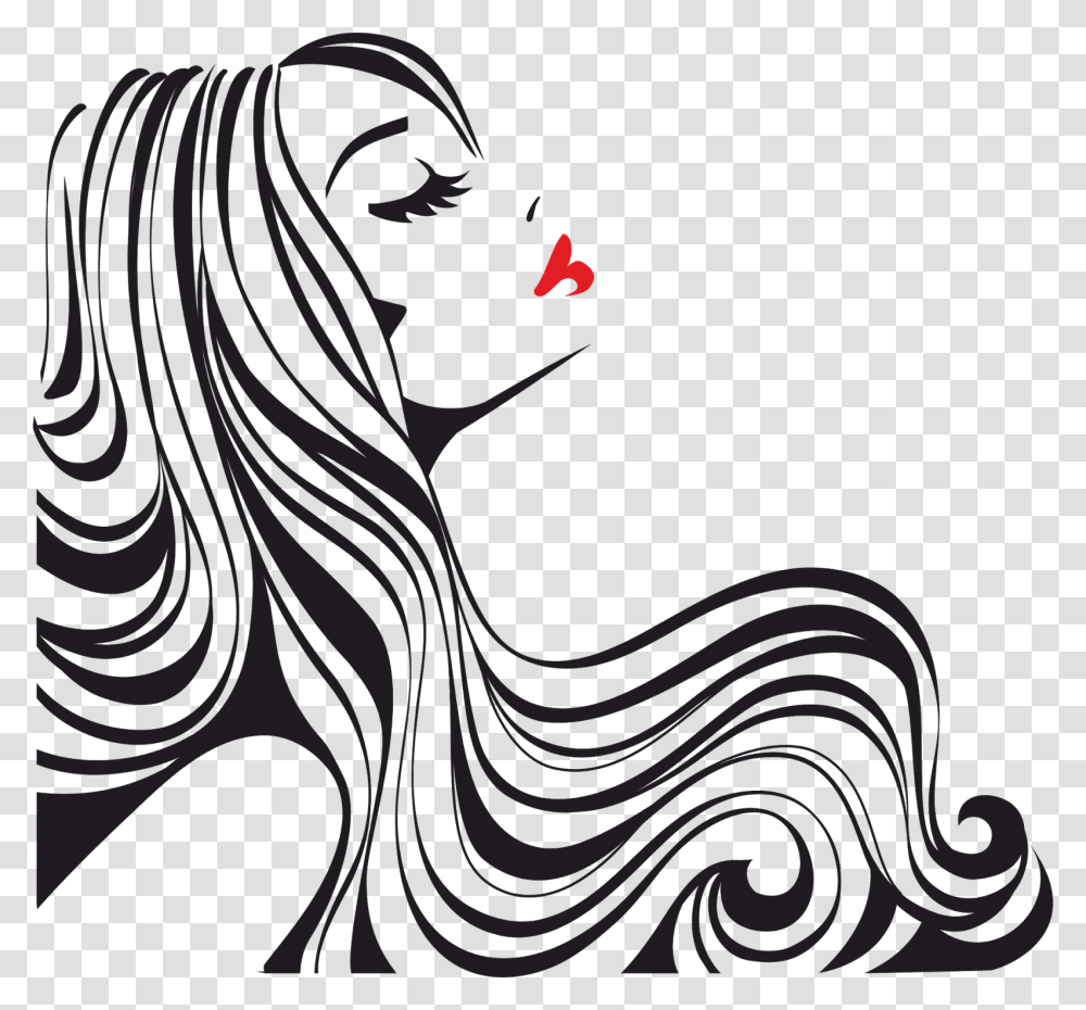 Hairdressing Woman Silhouette Royalty Free Free Hq Beauty Parlour Clip Art, Zebra, Wildlife, Mammal, Animal Transparent Png