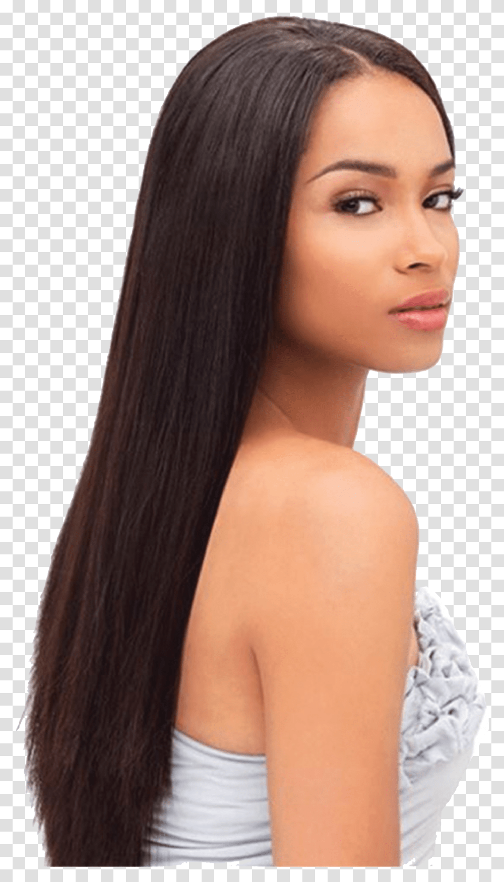 Hairs File Mixed Girls Straight Hair, Person, Human, Face, Black Hair Transparent Png
