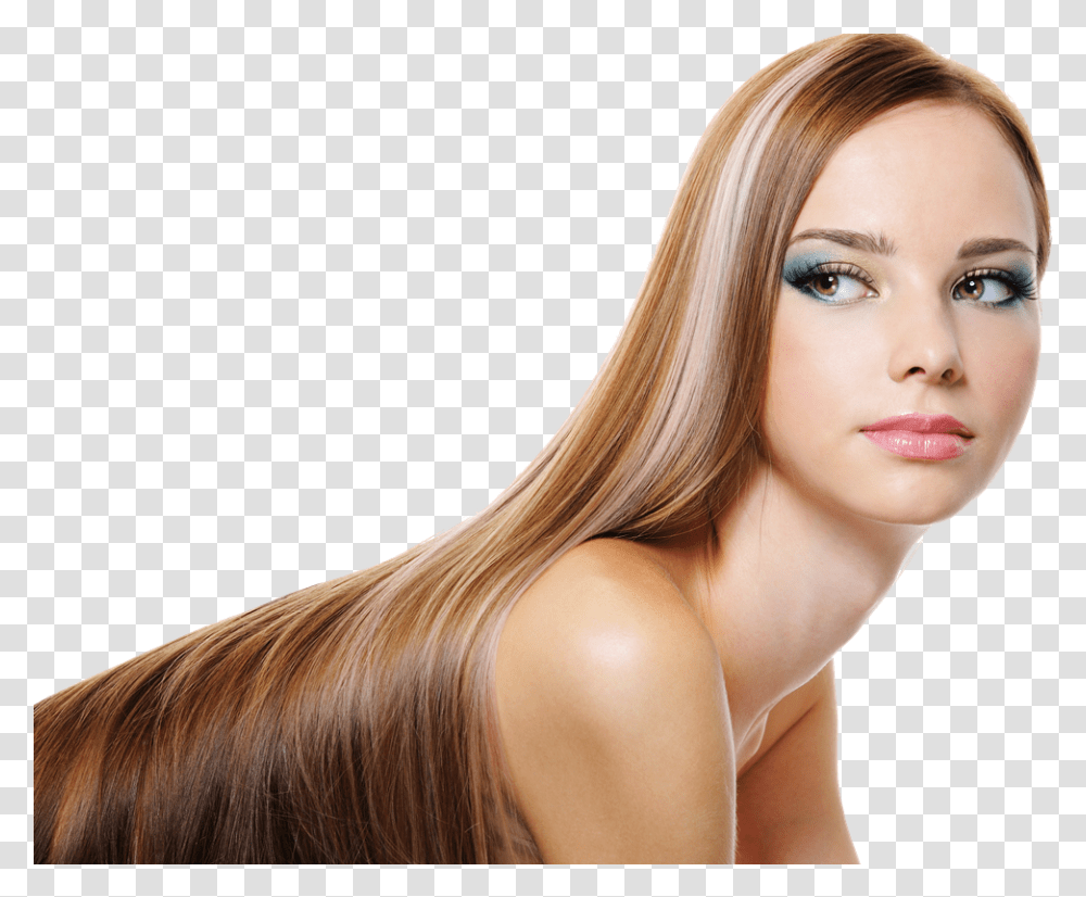 Hairs Model With White Background, Face, Person, Female, Head Transparent Png