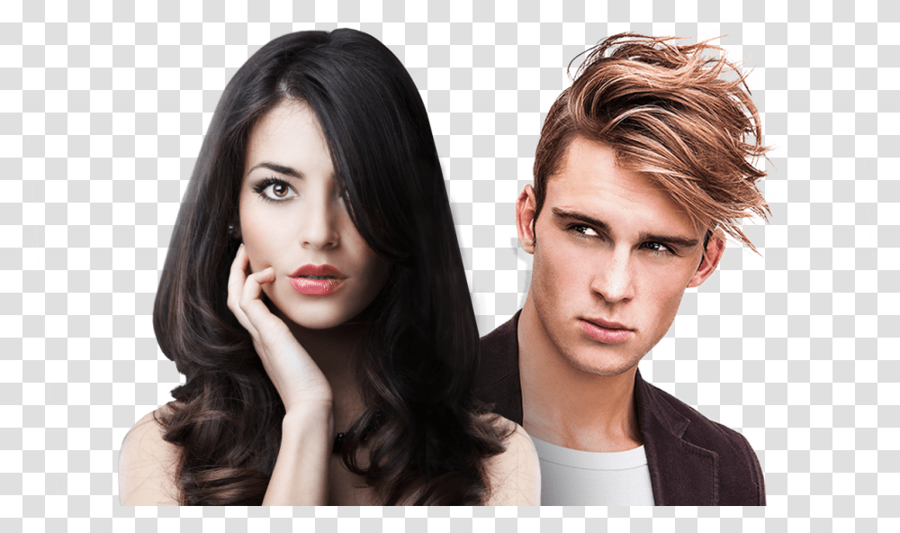 Hairstyle Male, Person, Human, Face, Female Transparent Png