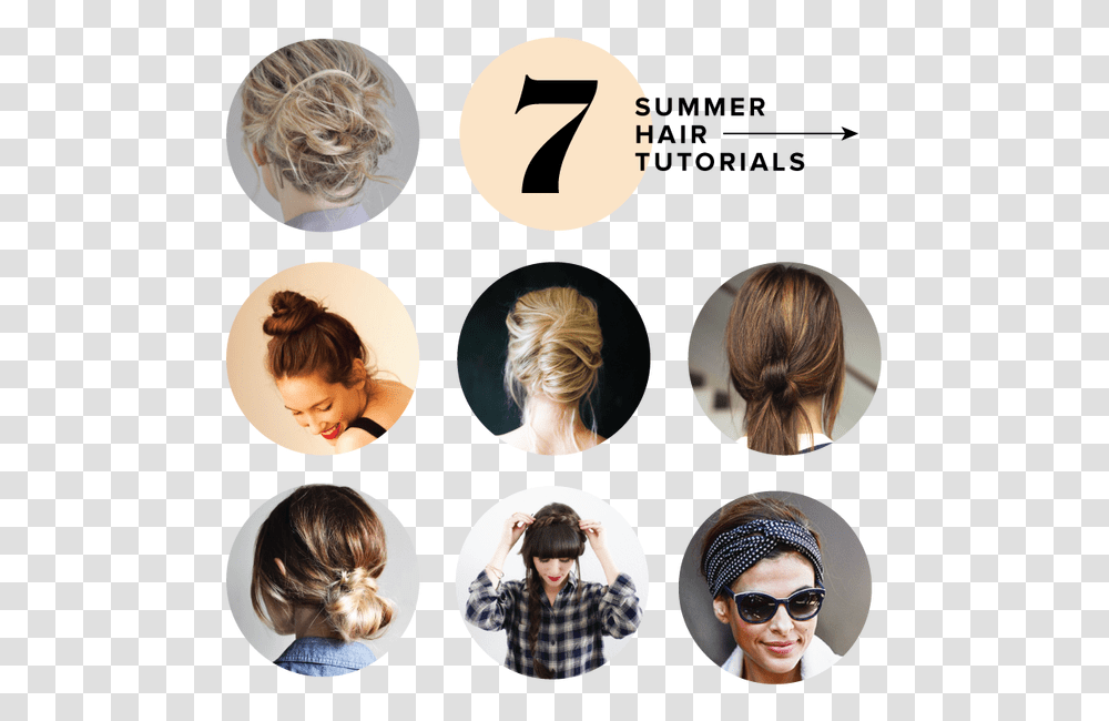 Hairstyles To Stay Cool In Summer, Sunglasses, Accessories, Accessory, Person Transparent Png