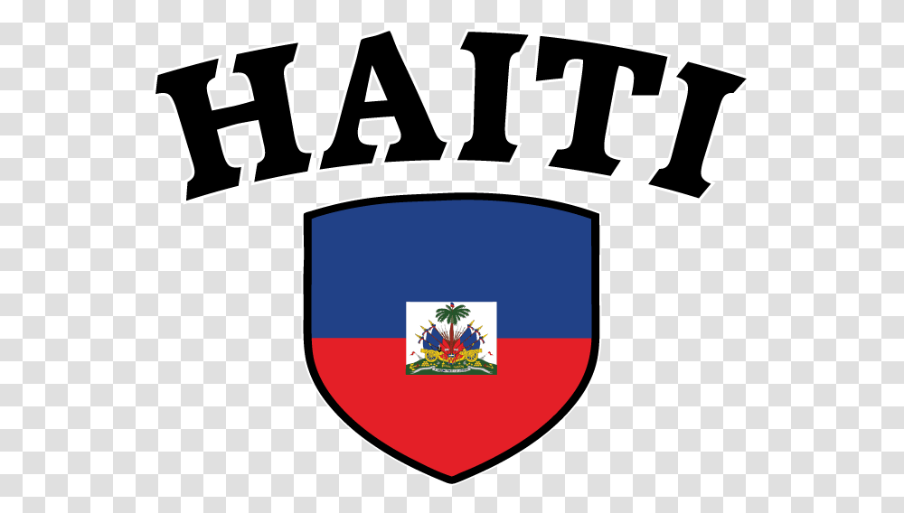Haiti Haitian L Union Fait La Force Juniors Flag Soccer Haiti Flag, Armor, Logo, Trademark Transparent Png