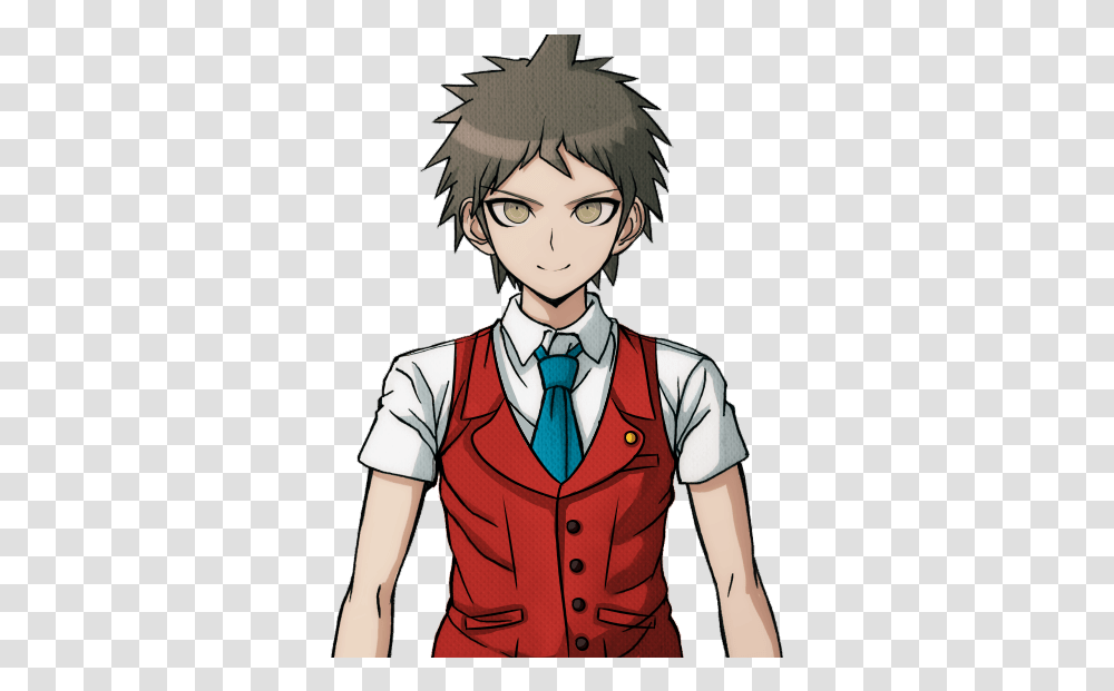 Hajime Hinata Sprites, Person, Human, Vest Transparent Png