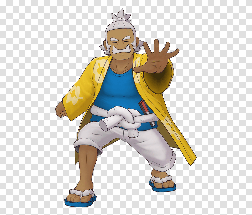 Hala Sync Pair Pokmon Masters Ex Hala Pokemon Masters, Clothing, Person, Face, Costume Transparent Png