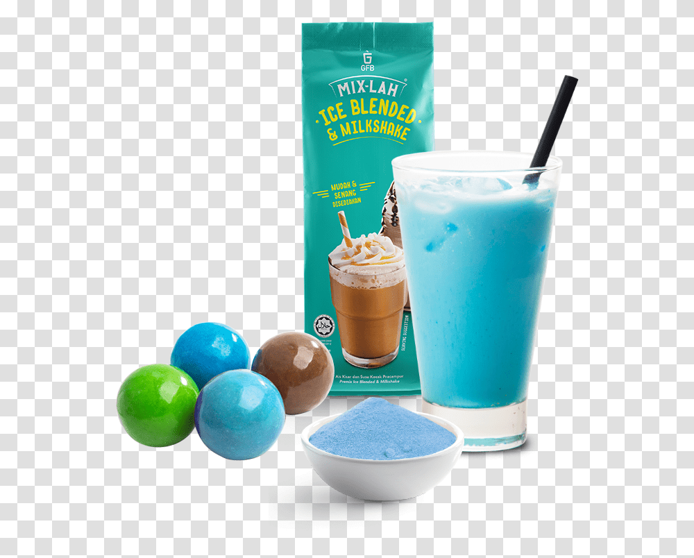 Halal 1kg Instant Blue Ice Bubble Gum Taiwan Bubble Bubble Gum Ice Blend, Juice, Beverage, Drink, Milkshake Transparent Png