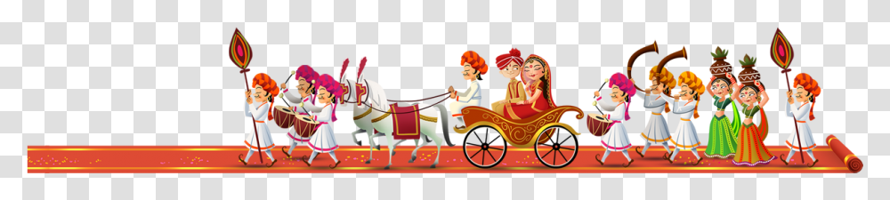 Haldi Ceremony Haldi Clipart, Horse Cart, Wagon, Vehicle, Transportation Transparent Png