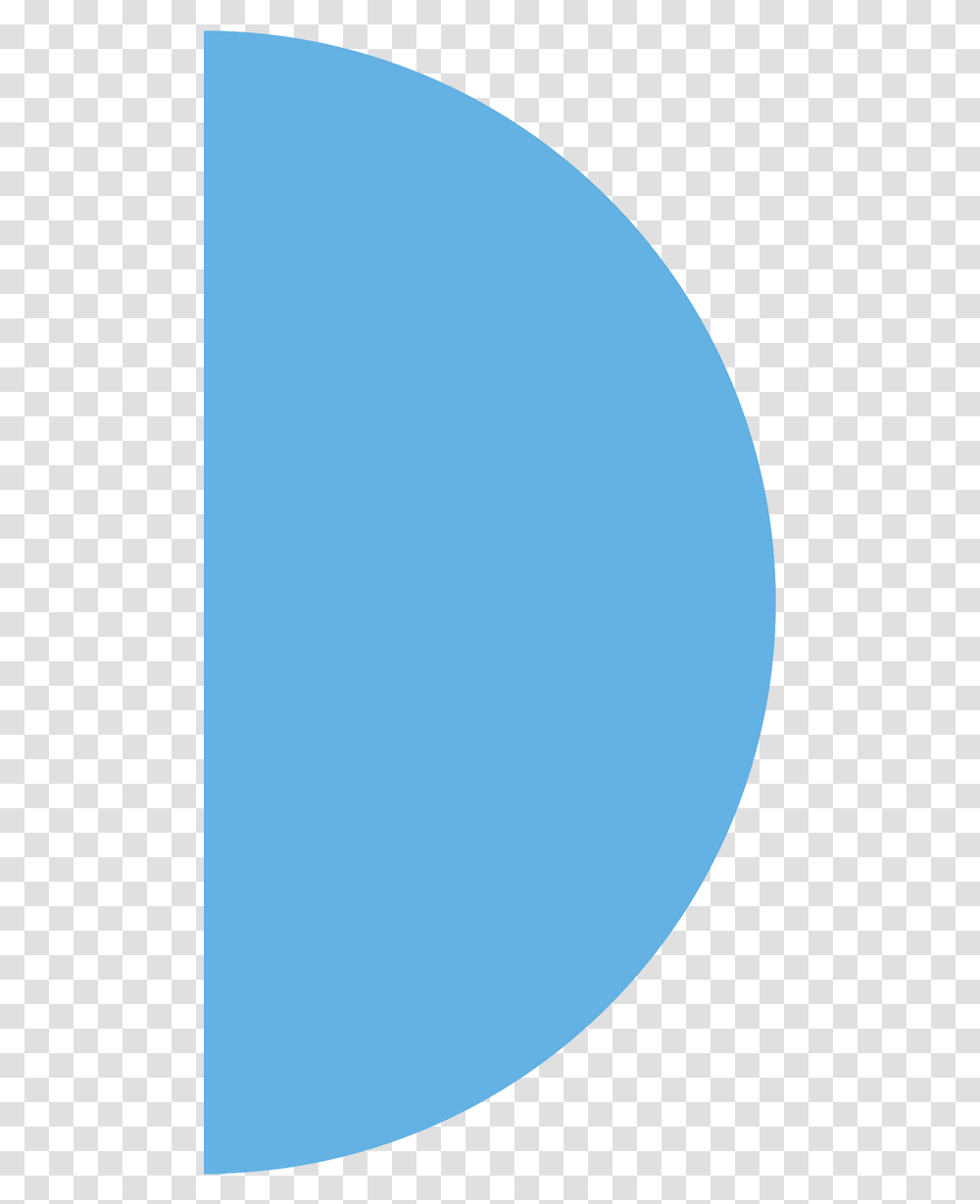 Half Circle Blue Half Circle, Face, Oval, Texture Transparent Png