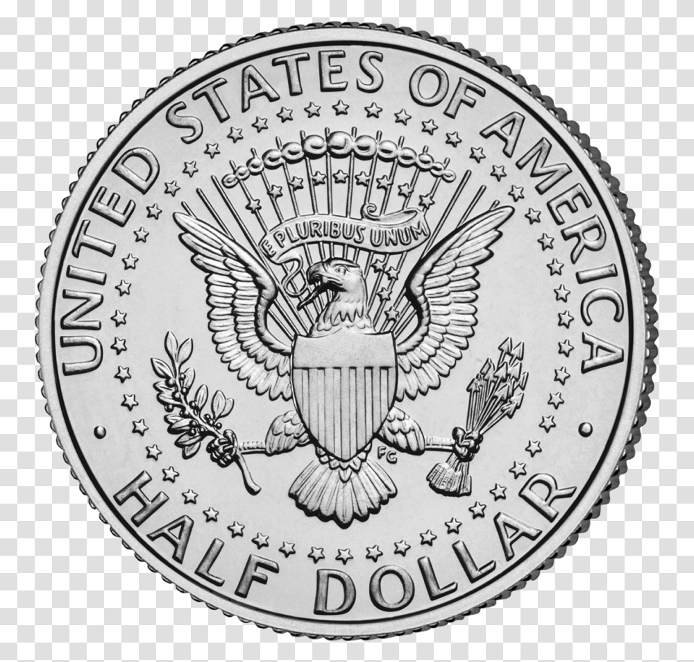 Half Dollar, Coin, Money, Nickel, Clock Tower Transparent Png