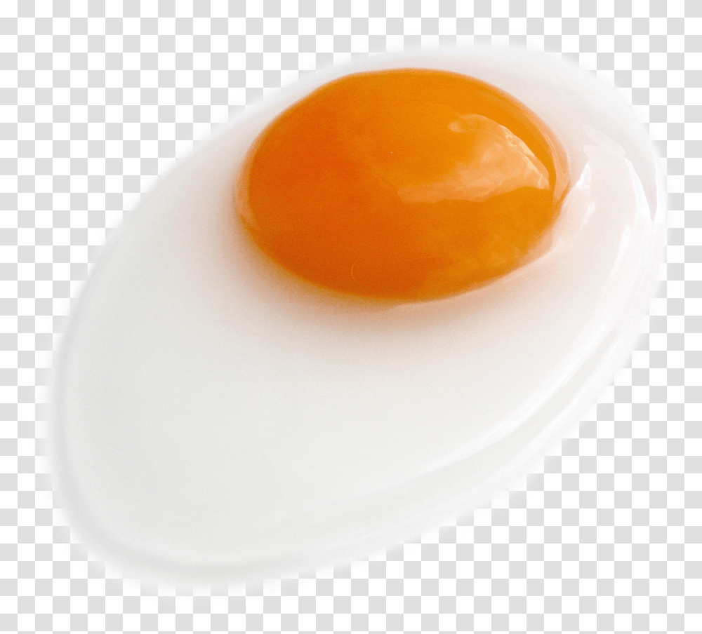 Half Fried Egg Image Dish, Food Transparent Png