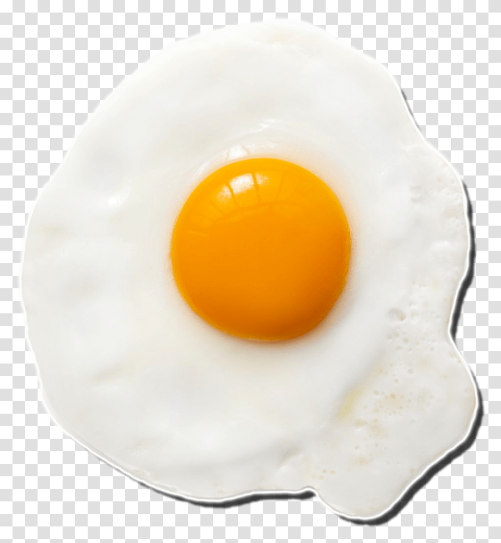 Half Fry Egg Background Fried Egg, Food Transparent Png