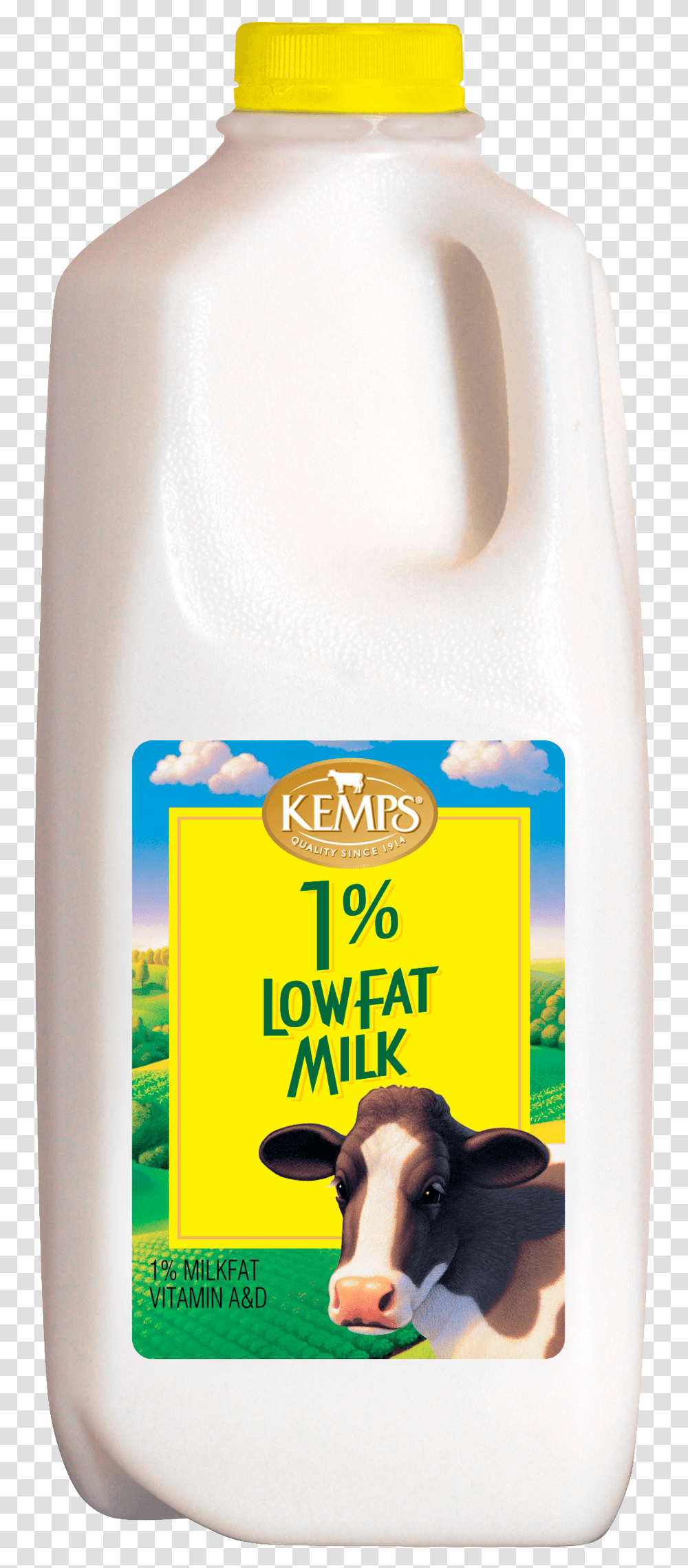 Half Gallon Of Milk, Beverage, Drink, Cow, Cattle Transparent Png