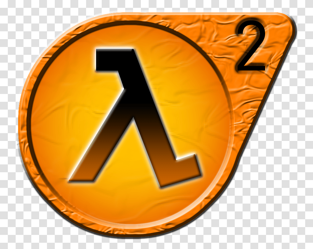 Half Half Life 2, Number, Symbol, Text, Logo Transparent Png