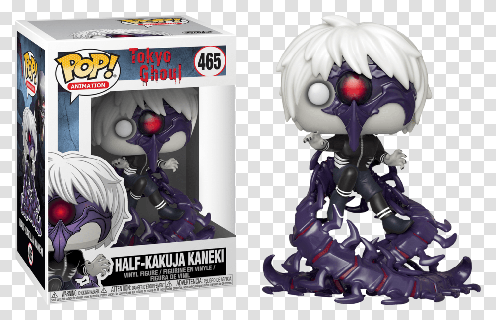 Half Kakuja Keneki Pop Vinyl Figure, Poster, Advertisement, Robot, Toy Transparent Png