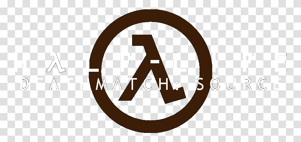 Half Life Deathmatch Source Details Launchbox Games Database Logo Life Logo, Text, Number, Symbol, Alphabet Transparent Png