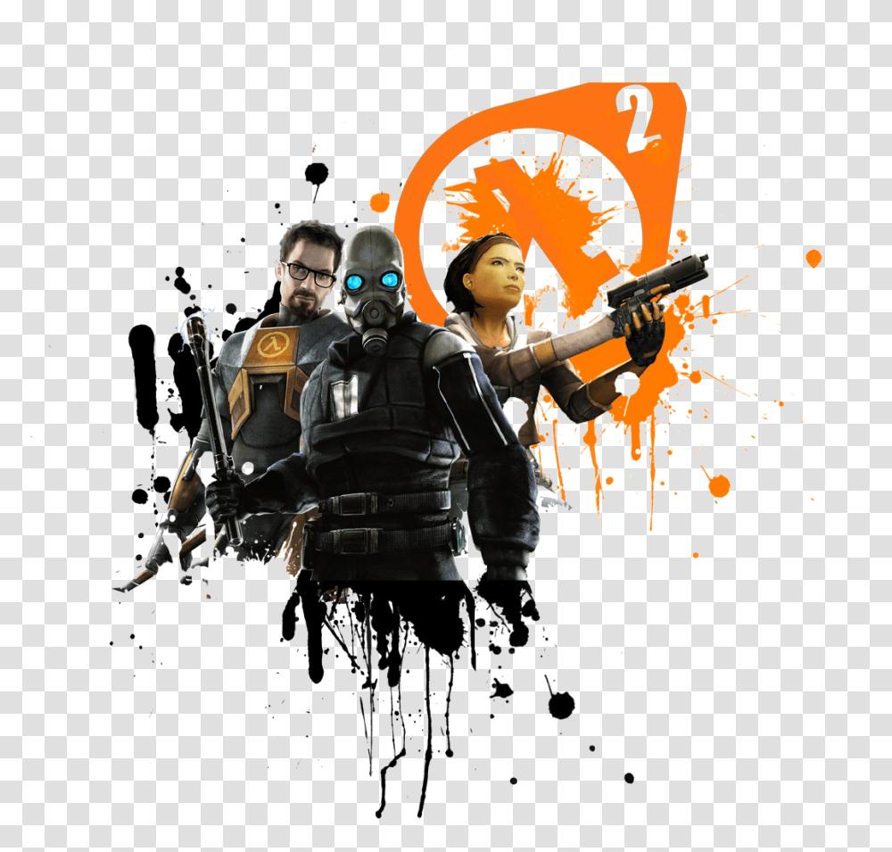 Half Life, Game, Person, People Transparent Png