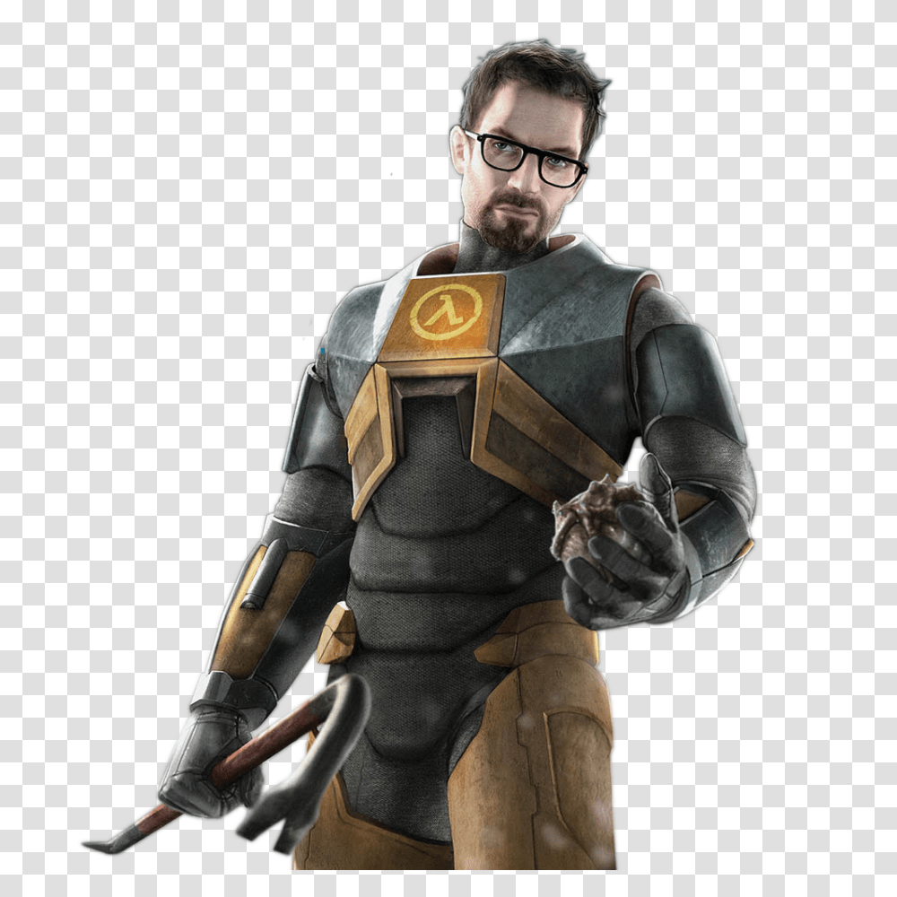 Half Life, Game, Person, Face Transparent Png