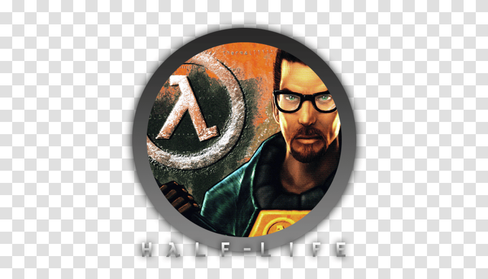 Half Life, Game, Poster, Advertisement, Person Transparent Png