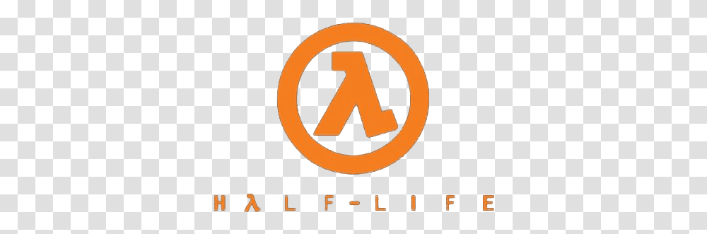 Half Life Logo Orange Life Logo, Symbol, Trademark, Text, Sign Transparent Png