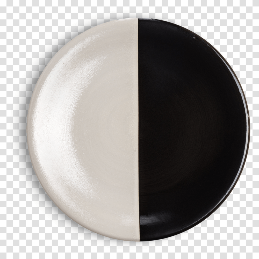 Half Moon Plate Set4 Plates Sets Black And Circle, Porcelain, Art, Pottery, Dish Transparent Png