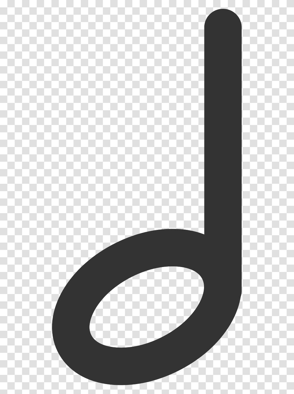 Half Note Symbol Font Transparent Png