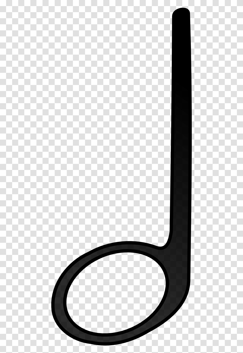 Half Note Vector, Gray, World Of Warcraft Transparent Png