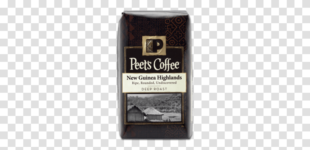 Half Pound New Guinea Highlands Peet's Coffee And Tea, Alcohol, Beverage, Drink, Bottle Transparent Png