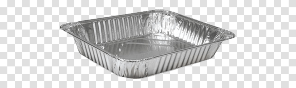 Half Size Steam Table Pan Medium Size Aluminum Tray, Foil, Aluminium, Jacuzzi, Tub Transparent Png