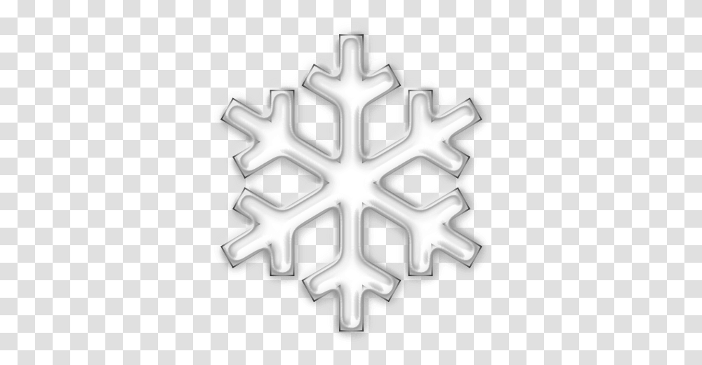 Half Snowflake Clipart Black And White Graphic Freeuse Clipart Christmas Snowflakes, Grenade, Bomb, Weapon, Weaponry Transparent Png