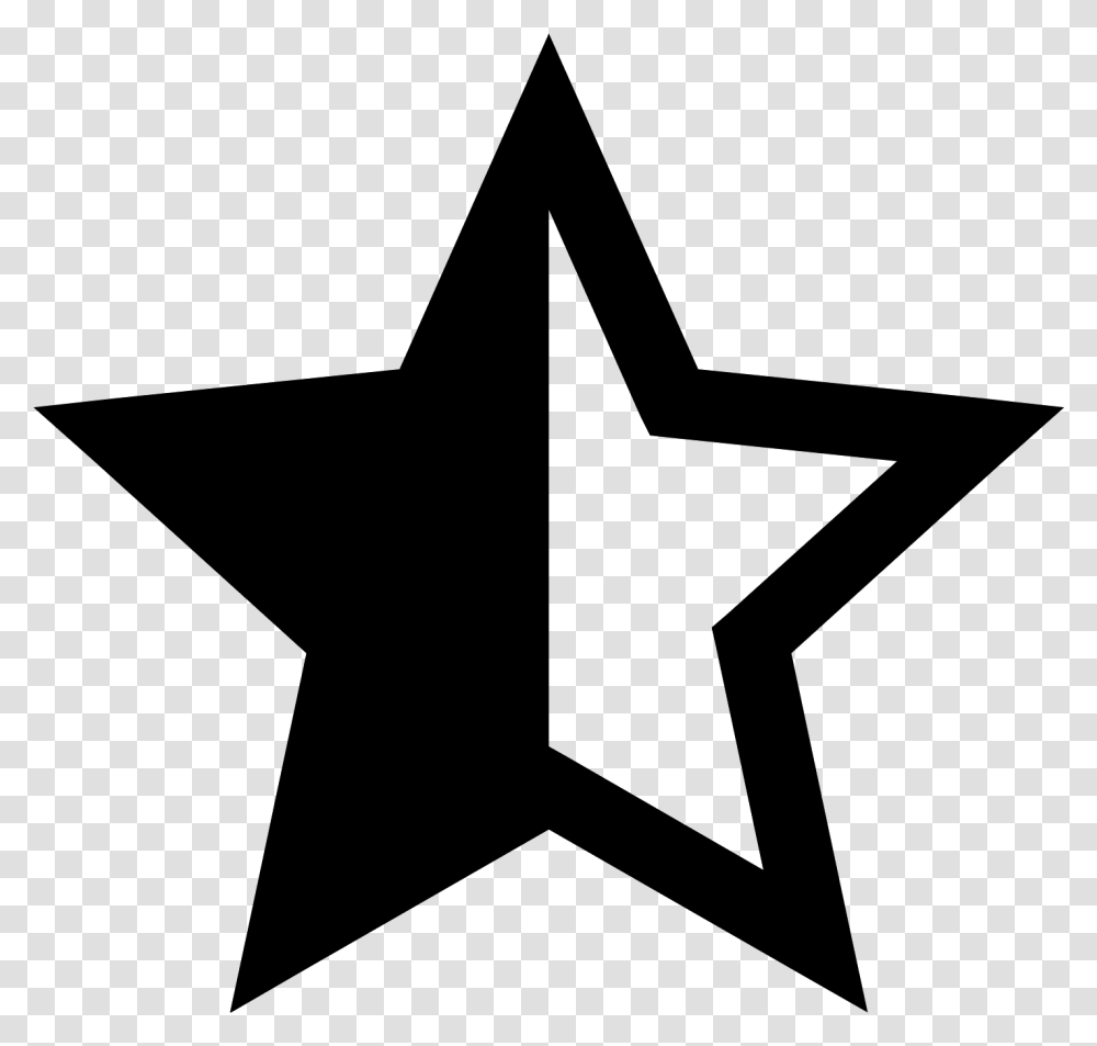 Half Star Icon, Gray, World Of Warcraft Transparent Png
