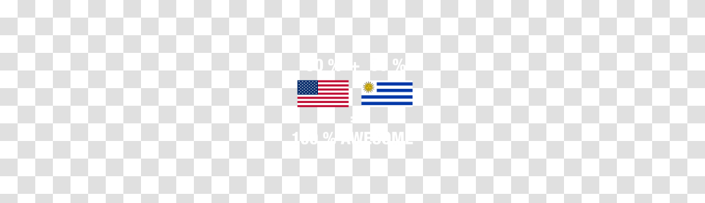 Half Uruguayan Half American Uruguay Flag, American Flag, First Aid Transparent Png