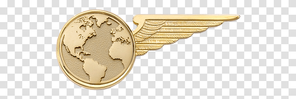 Half Wing With Generic Emblem Gen Wng5430 3500 Half Wing Logo Gold, Coin, Money, Key, Bronze Transparent Png