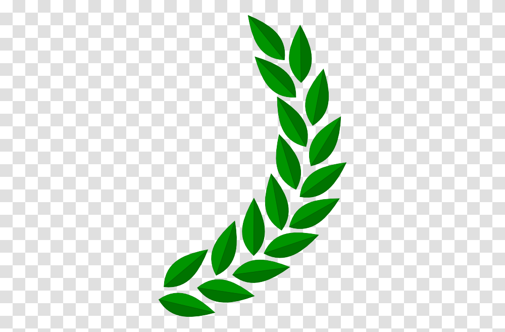 Half Wreath Clip Art, Green, Plant, Leaf, Vase Transparent Png