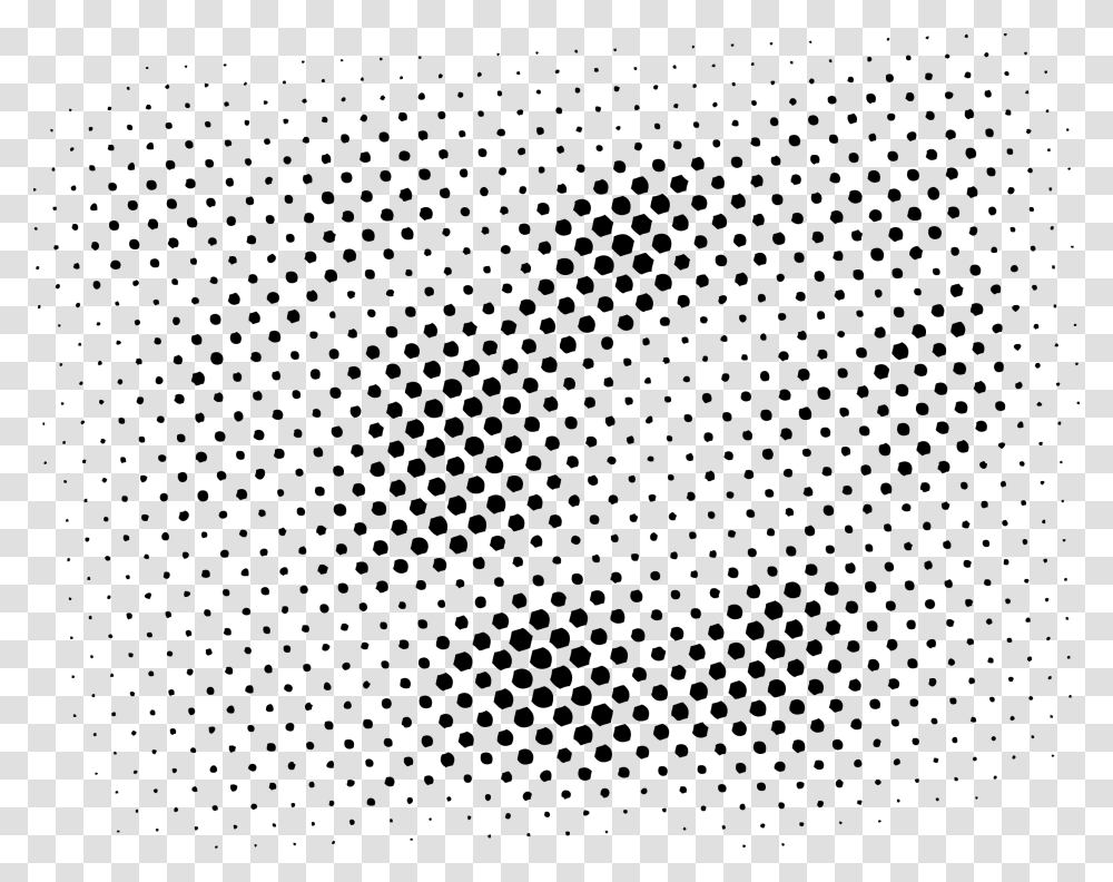 Halftone Dots Circle Pattern Vector, Gray, World Of Warcraft Transparent Png