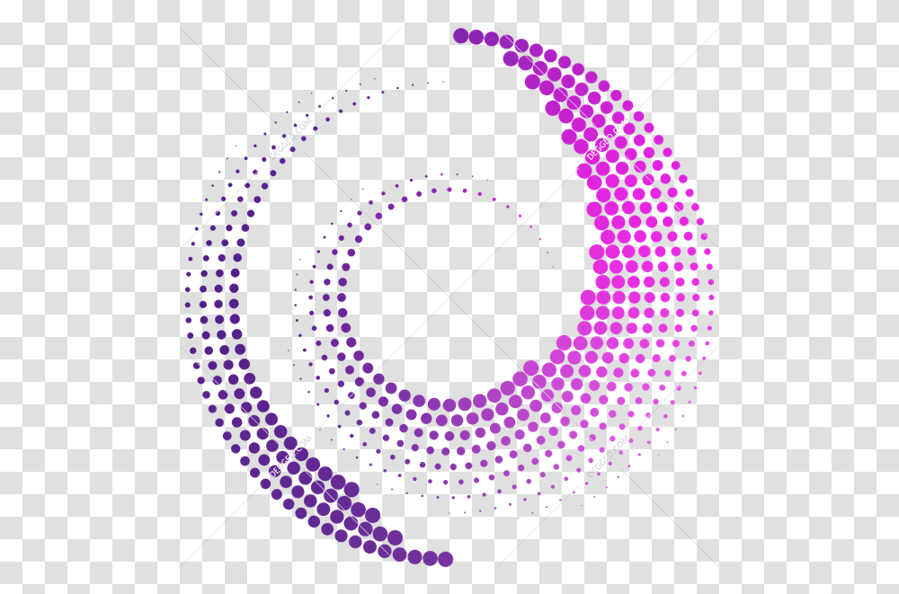 Halftone Geometric Vortex Vector Circle Background, Pattern, Ornament, Fractal, Rug Transparent Png