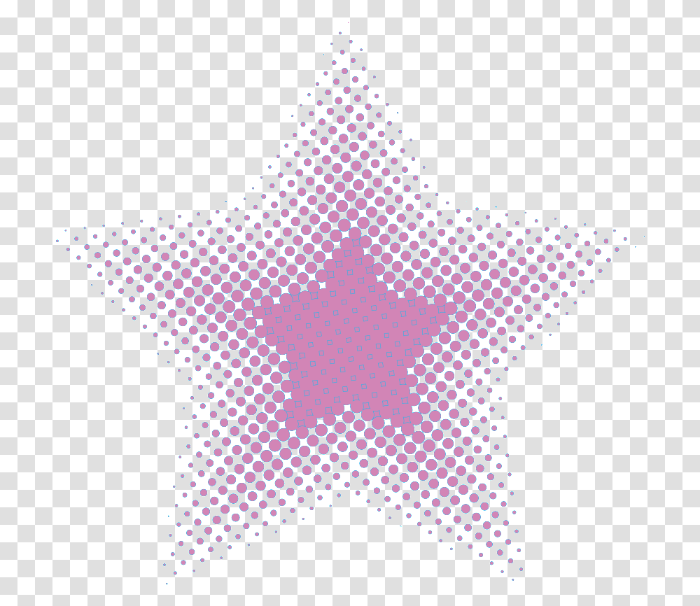 Halftone Pattern, Star Symbol Transparent Png