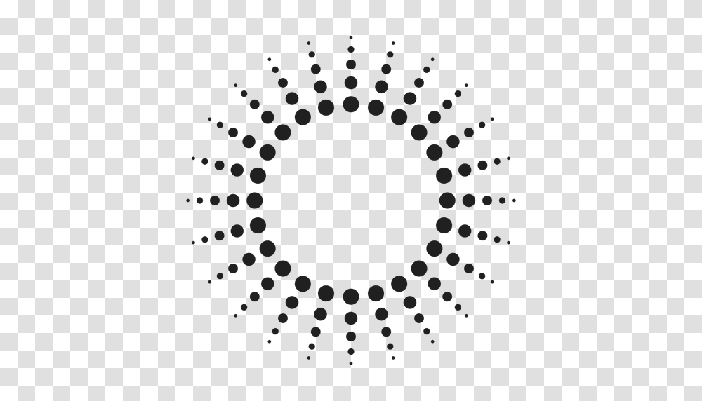 Halftone Rays Circle Icon, Pattern, Spiral, Ornament Transparent Png